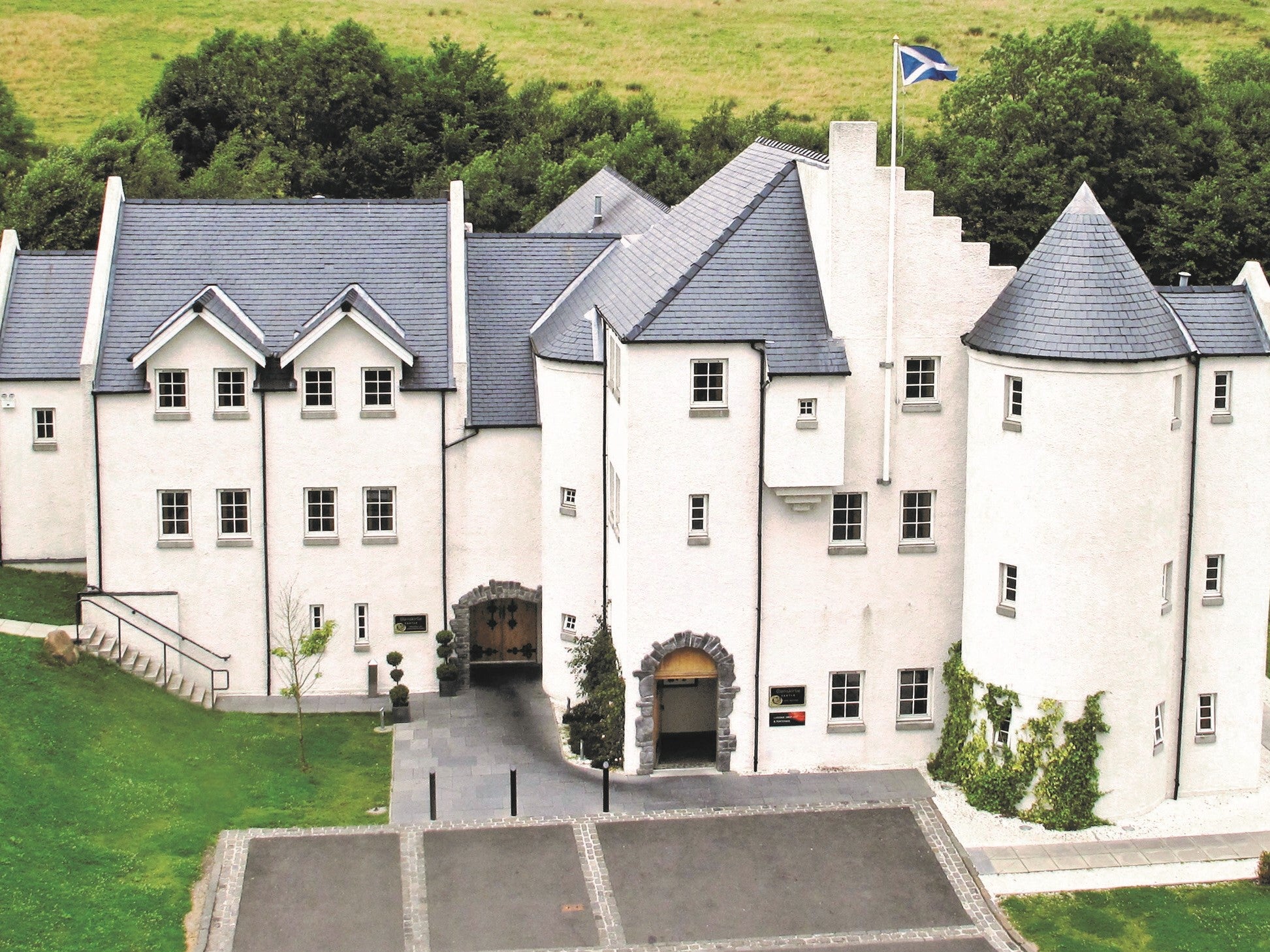 Glenskirlie Castle up for sale through Christie & Co Christie & Co